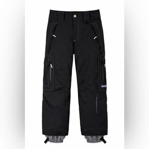 Patagonia Women’s Black Ski Snowboard Pants Waterproof Snow Pants Size 8